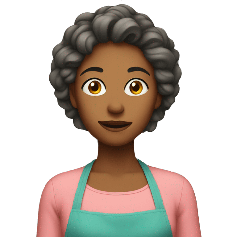 Woman in the kitchen  emoji