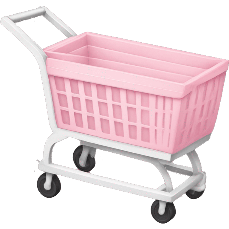 light pink cart emoji