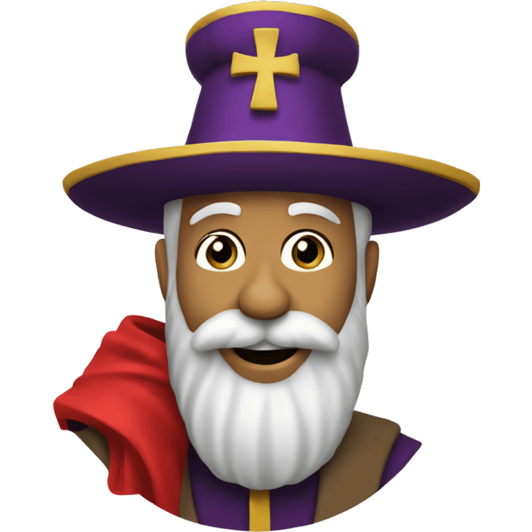 Sinterklaas with Piet emoji