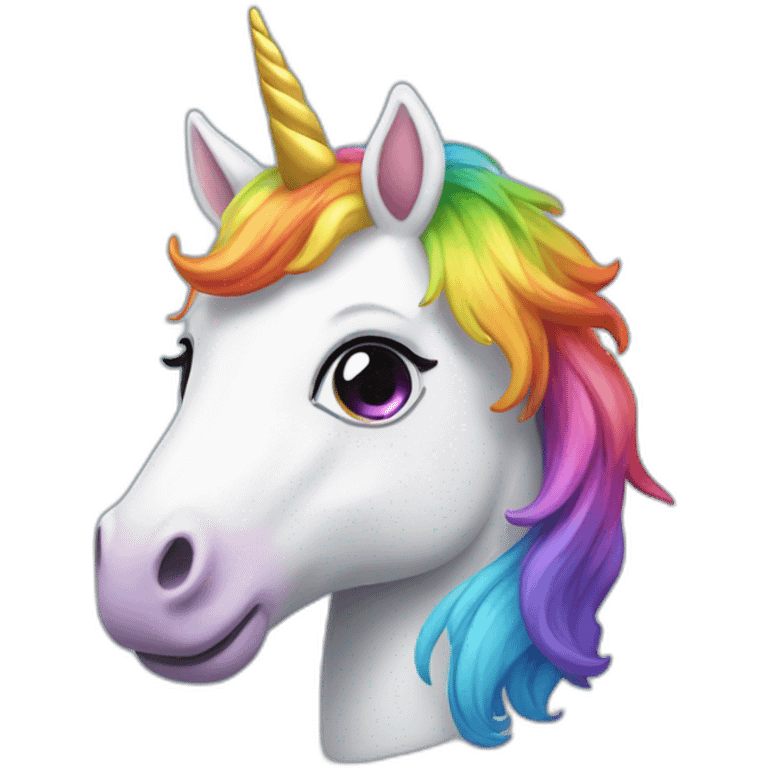 rainbow unicorn emoji