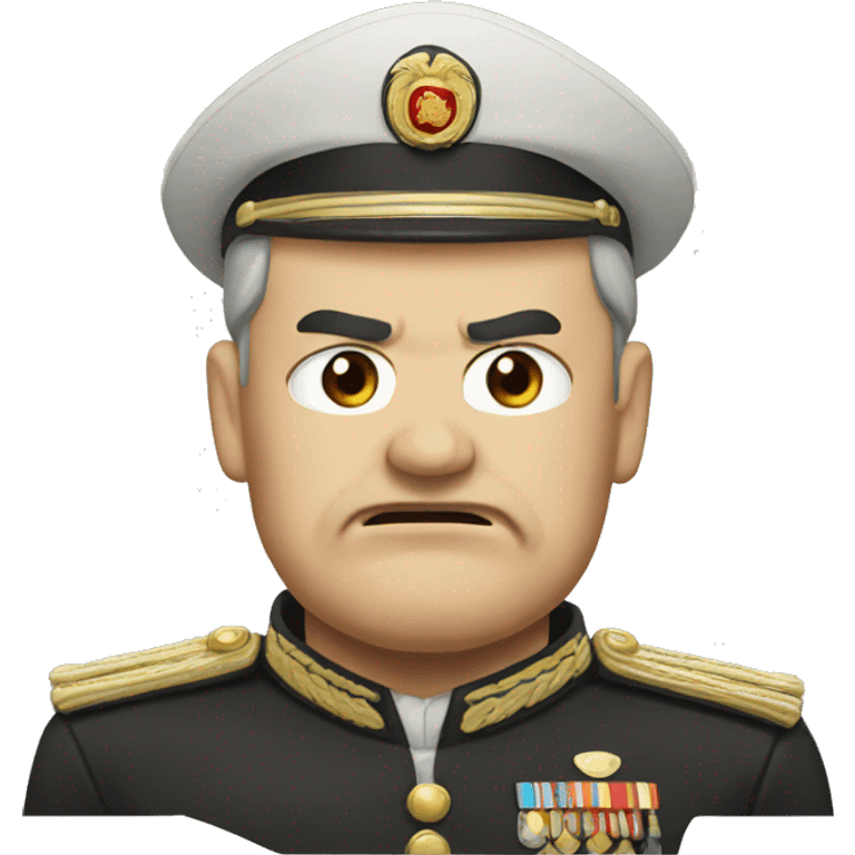 Angry dictator emoji