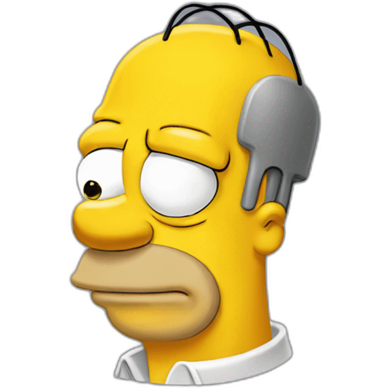 Homer simpson emoji