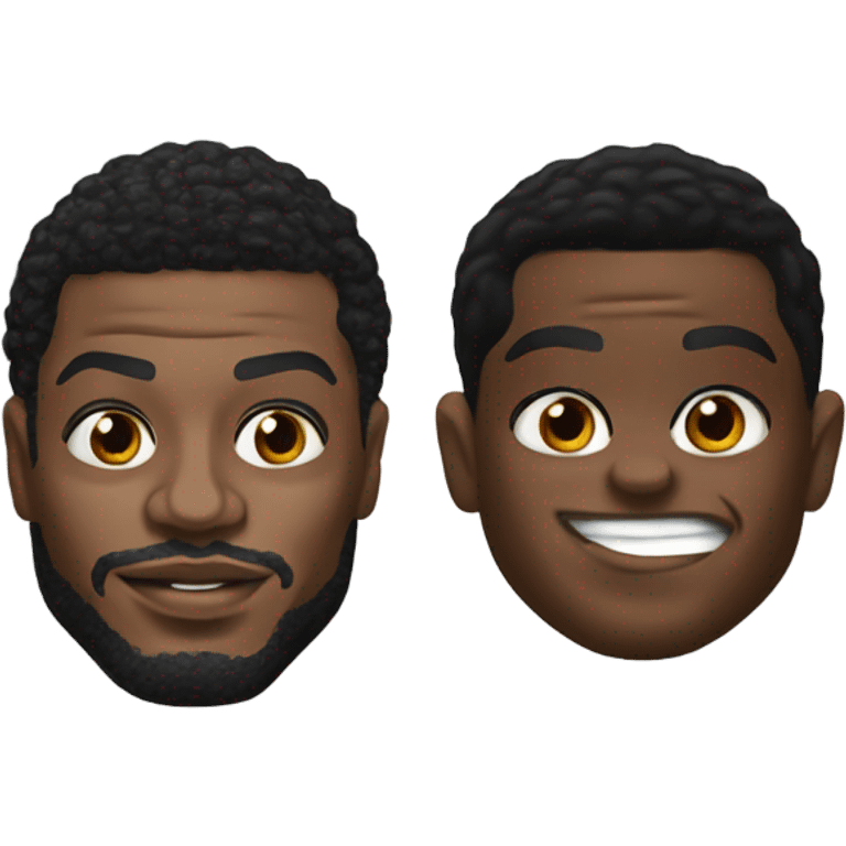 Lamar Jackson and Derrick Henry  emoji