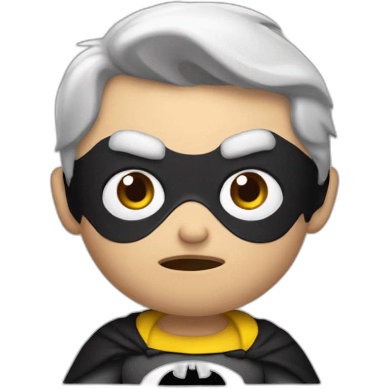 batman shrugging shoulders in confusion emoji