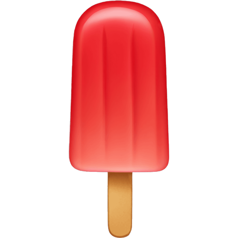 red ice pop emoji