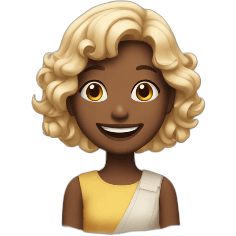 happiness girl emoji