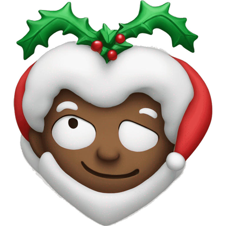 christmas heart  emoji