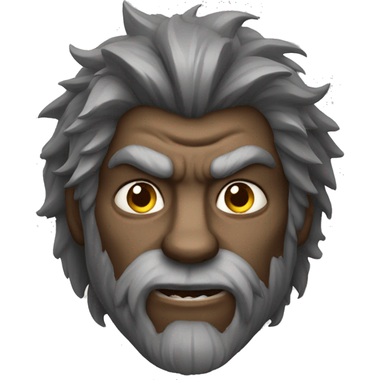 Werewolf man emoji