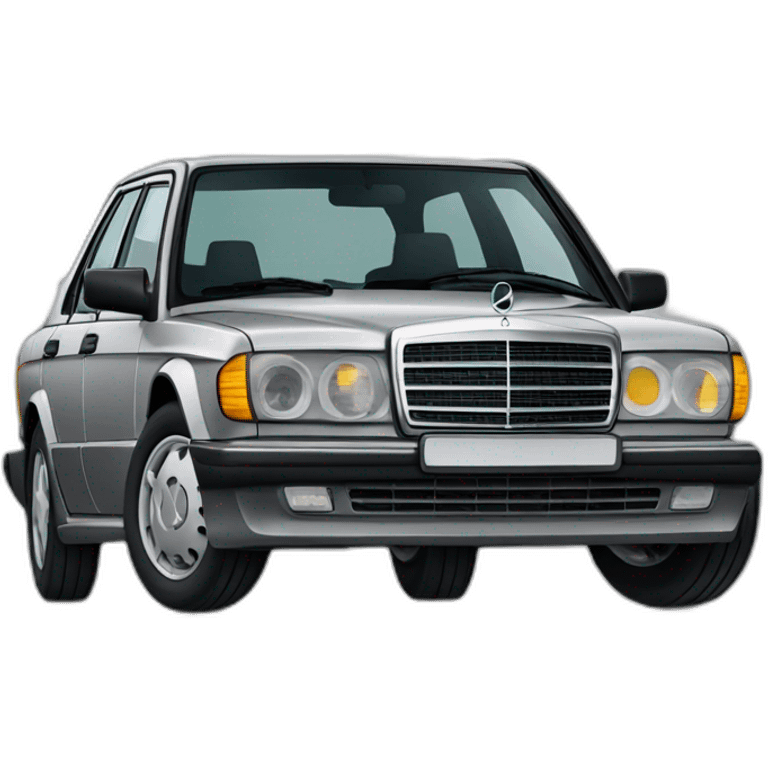 Mercedes 190E emoji