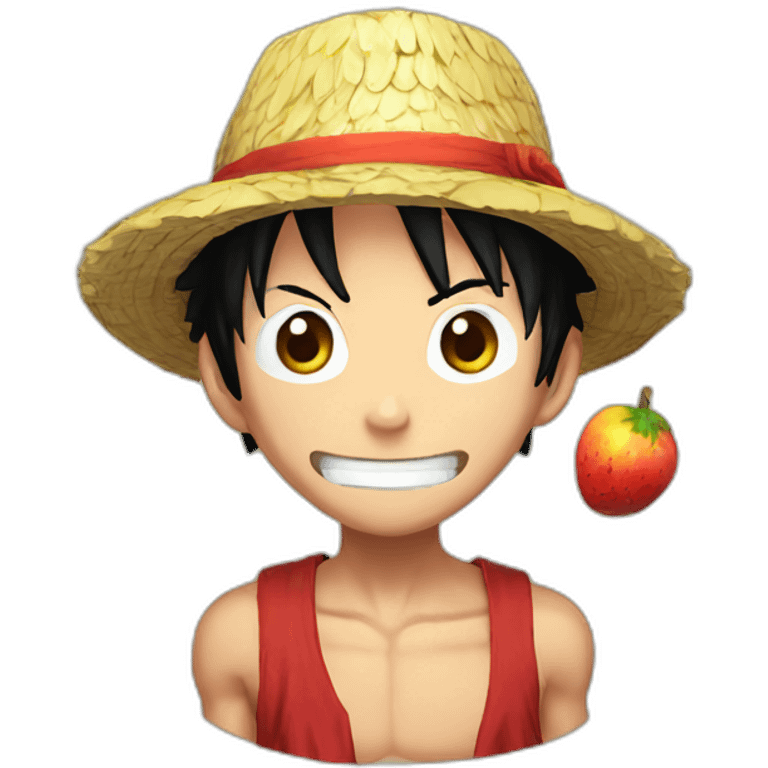 Luffy fruits  emoji