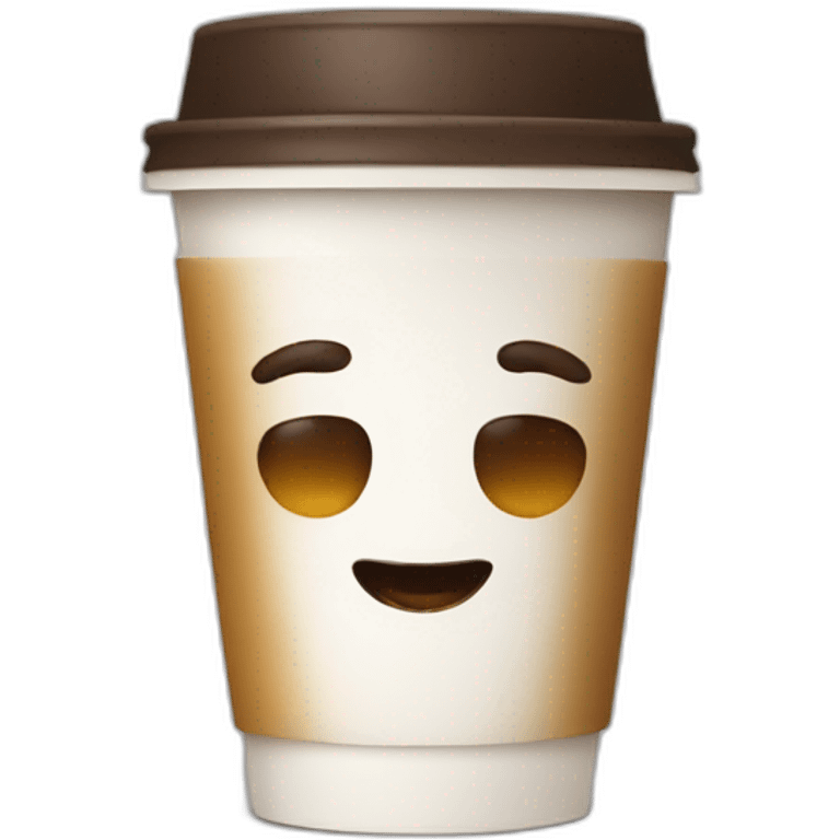 Cool coffee emoji