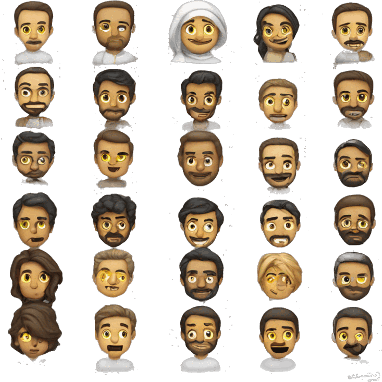 دختر با موهای چتری تیره emoji