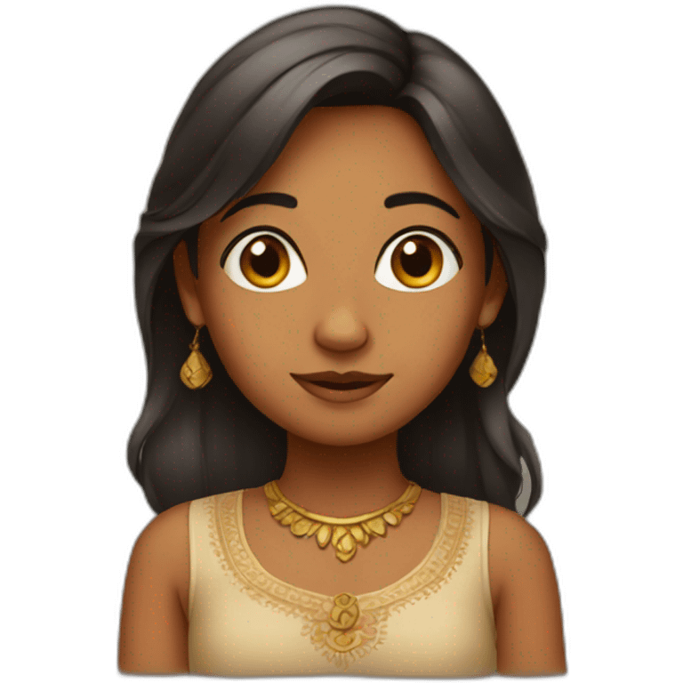 indian-girl emoji