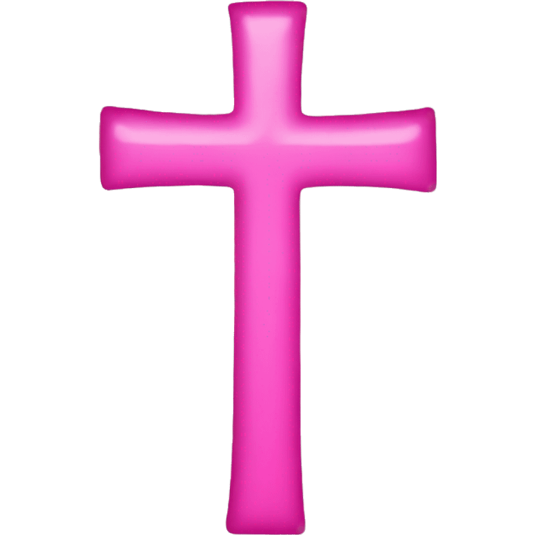 pink cross emoji