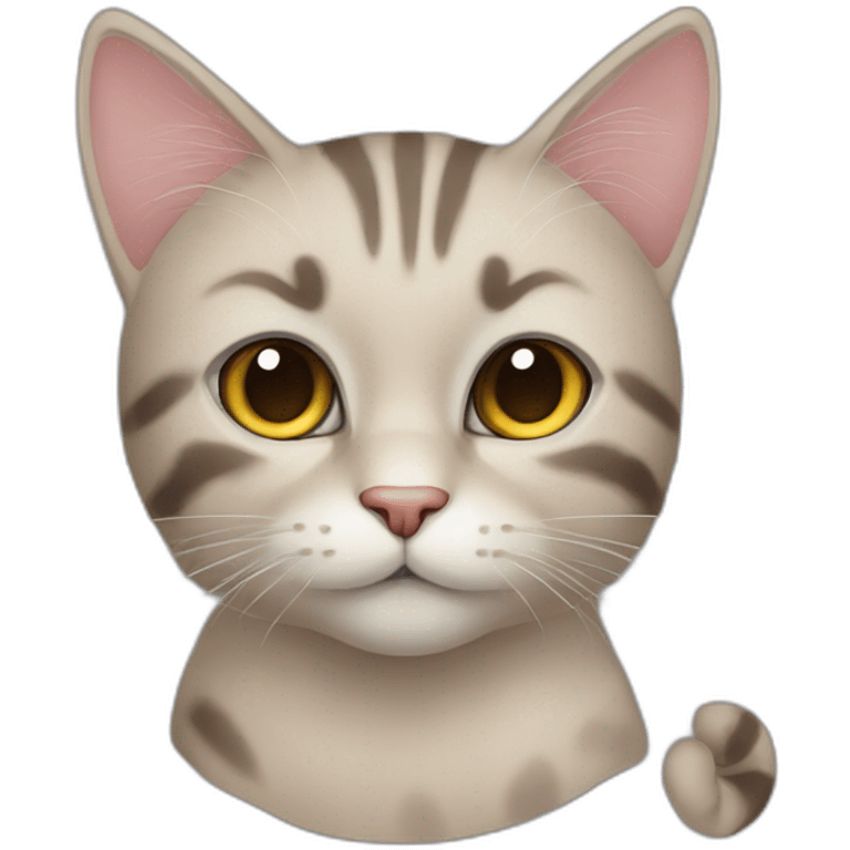 Miaw cat emoji