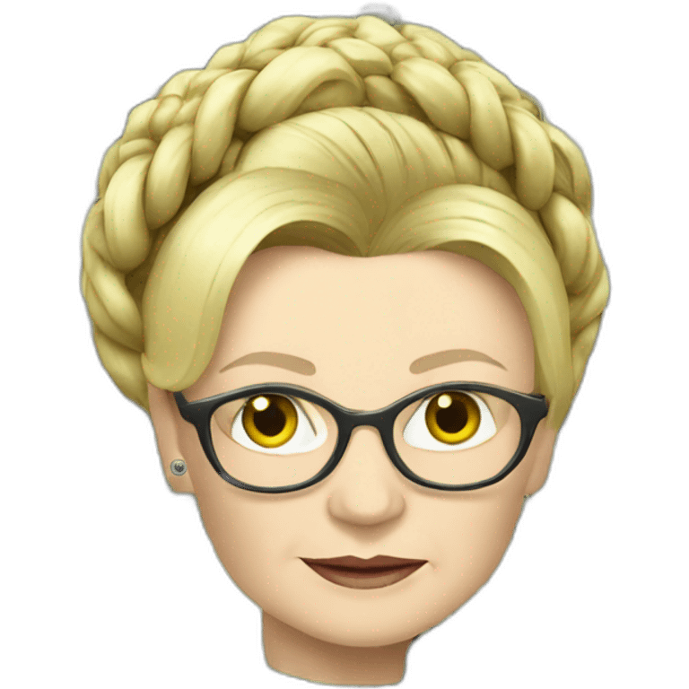 Tymoshenko with dollars  emoji