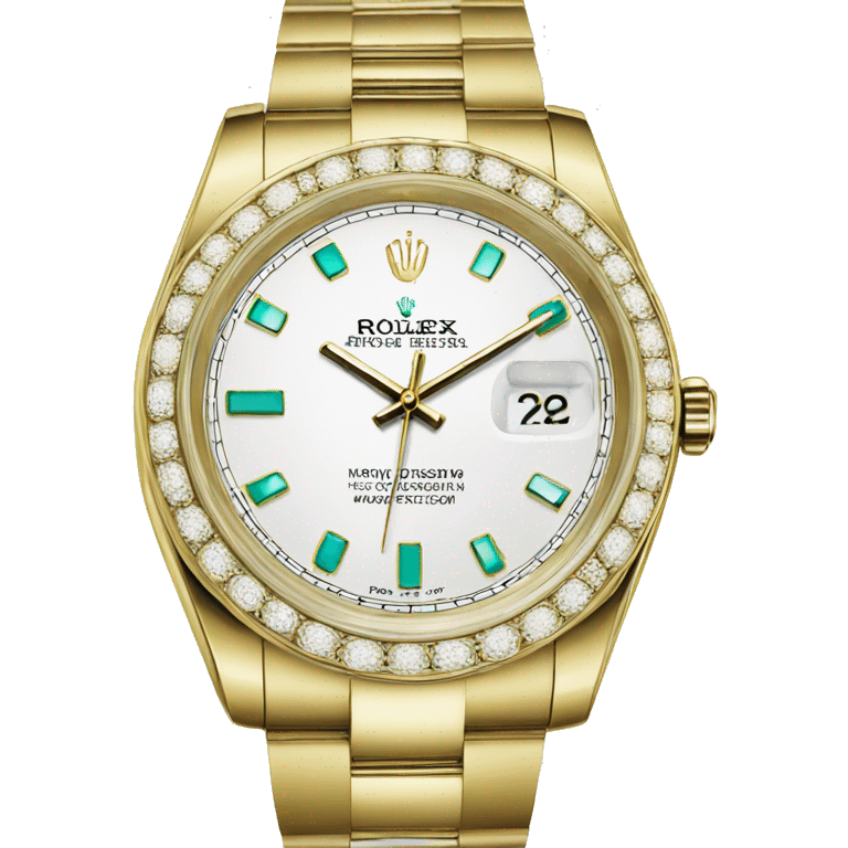 rolex watch emoji