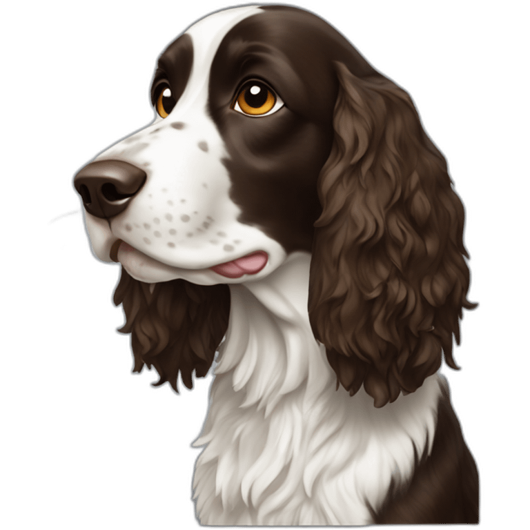 springer spaniel emoji