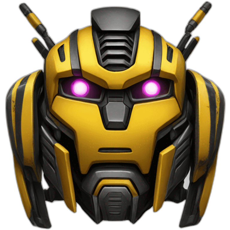 Bumblebee transformer emoji