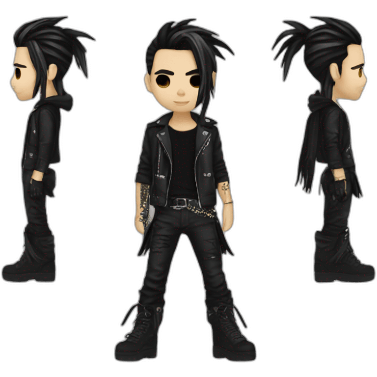 Bill Kaulitz full body emoji