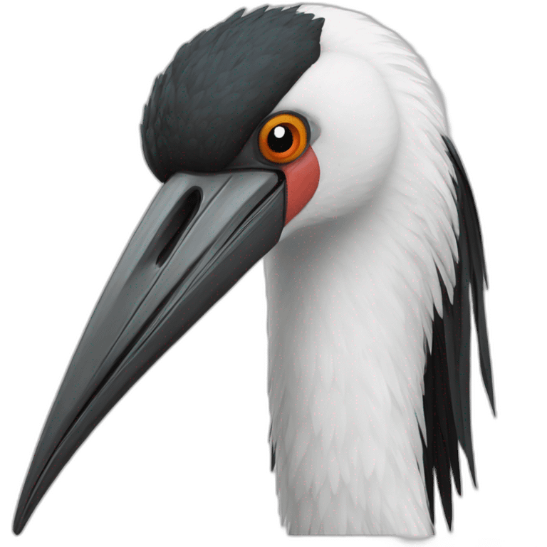 jabiru d’afrique emoji