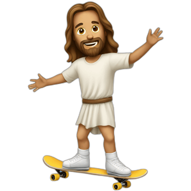 Jesus-on-the-skate emoji