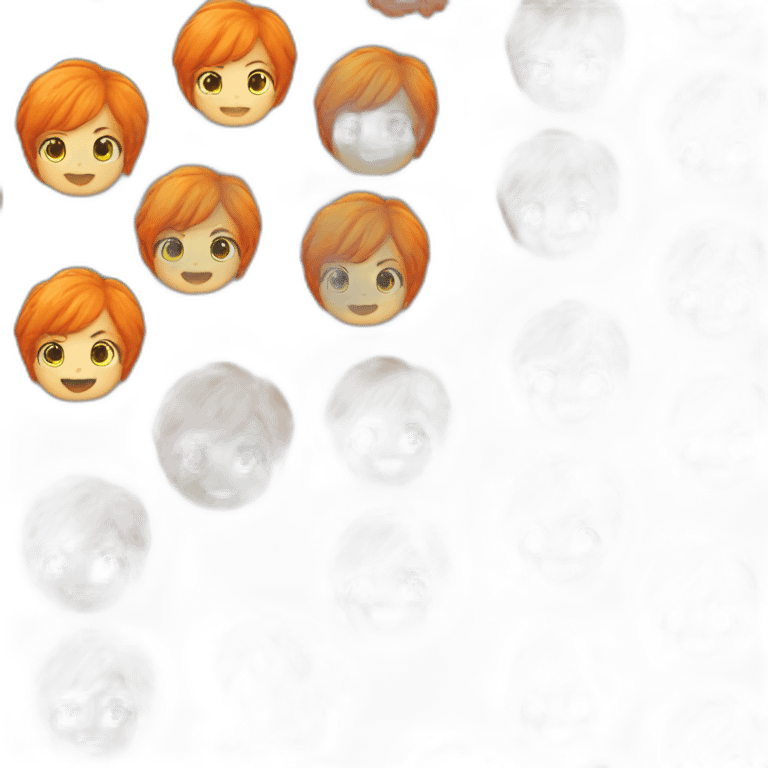 nami orange hair emoji