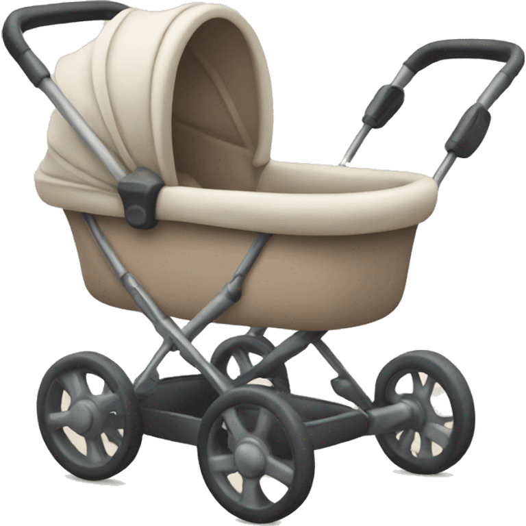 Baby stroller emoji