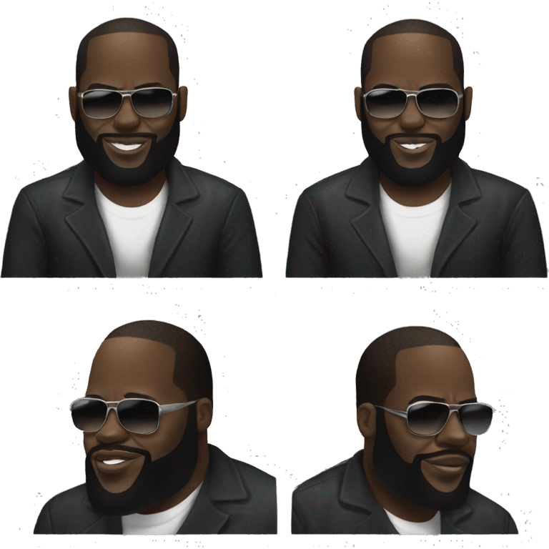 rick ross in car emoji