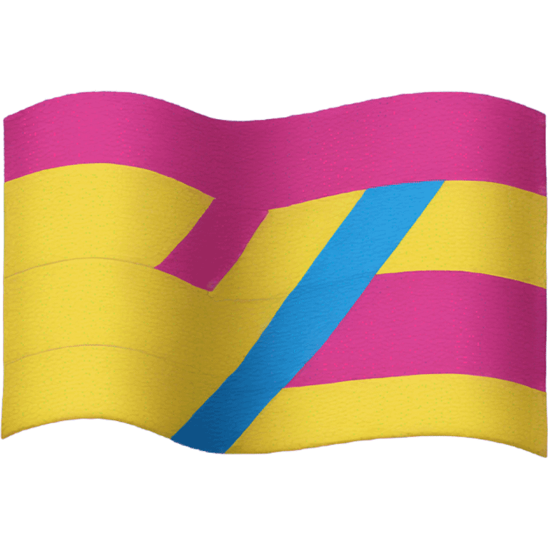 Pansexual flag emoji