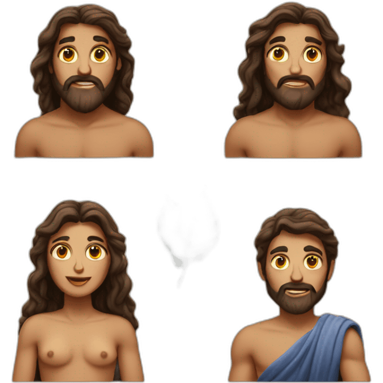 bible adam and eve emoji