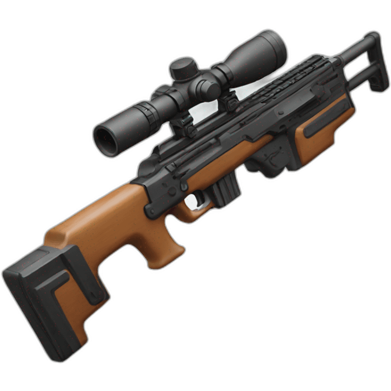 Bullpup rifle emoji