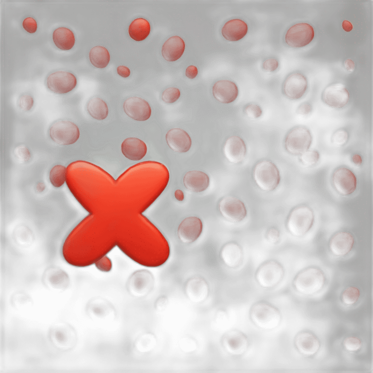 red X emoji