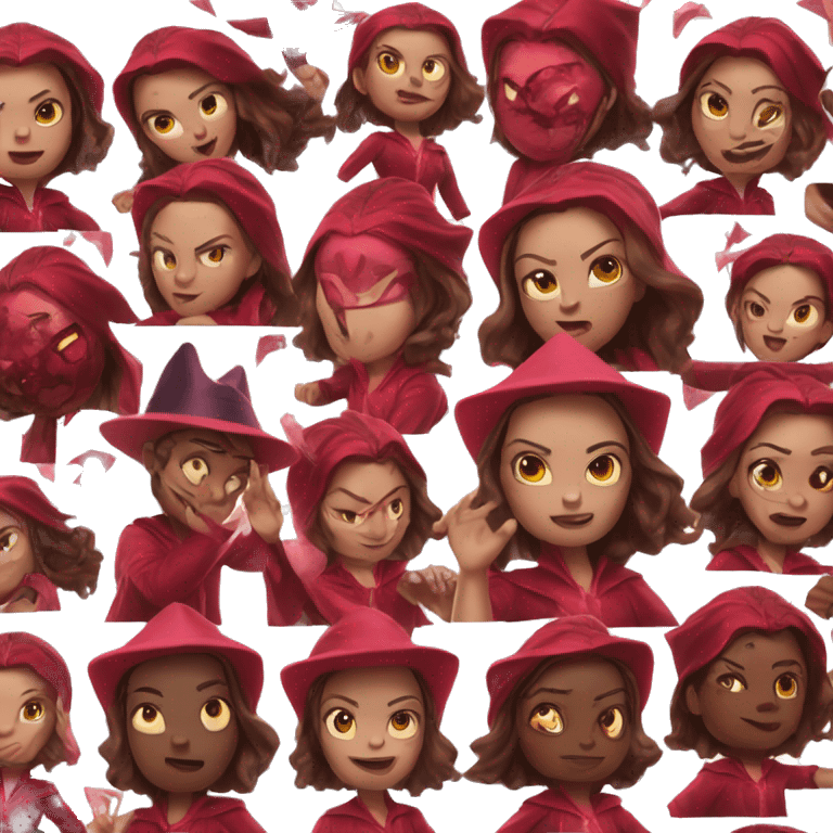 Scarlet witch using magic  emoji