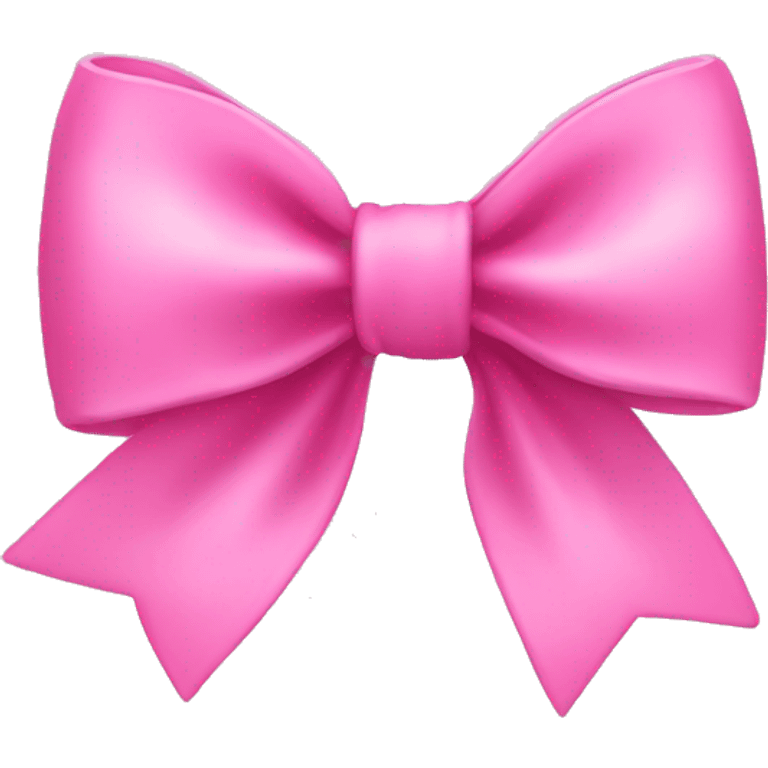 pink bow emoji