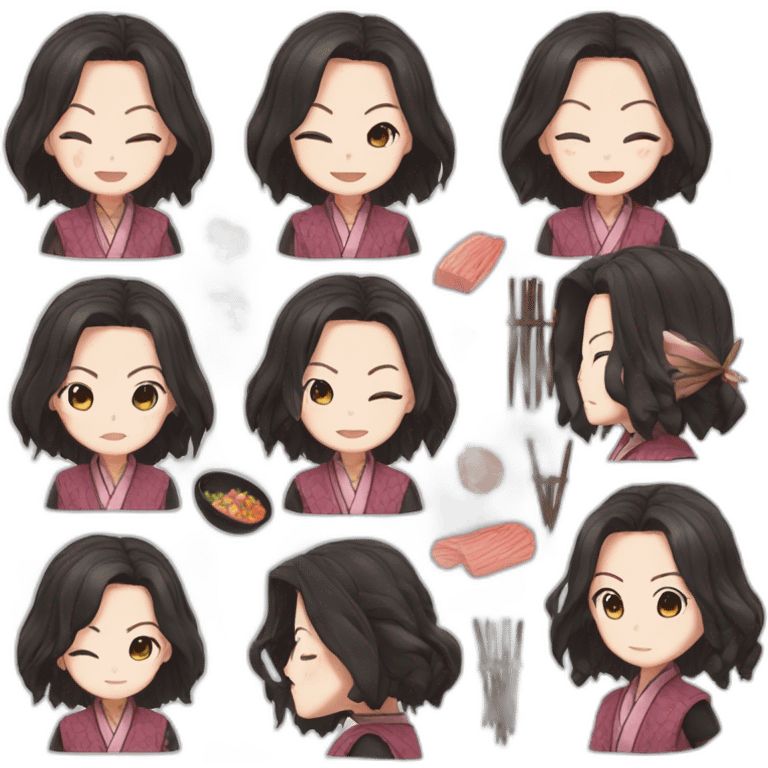 Nezuko kamado emoji