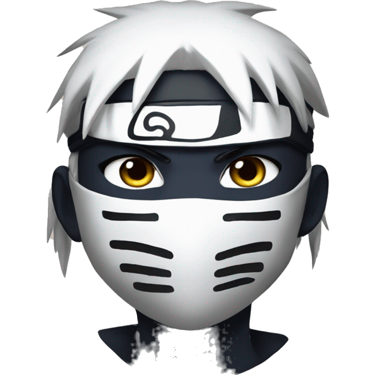 Naruto Anbu Guys with mask emoji