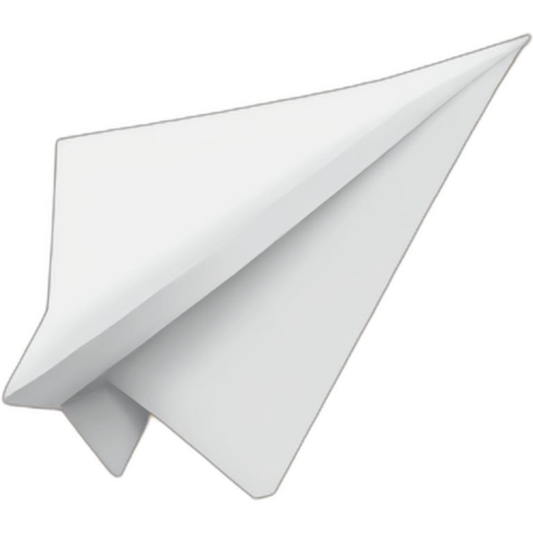 Paper plane emoji