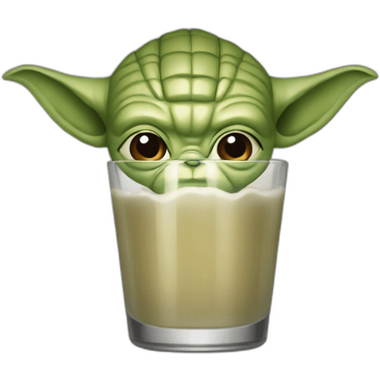 Yoda-drink emoji