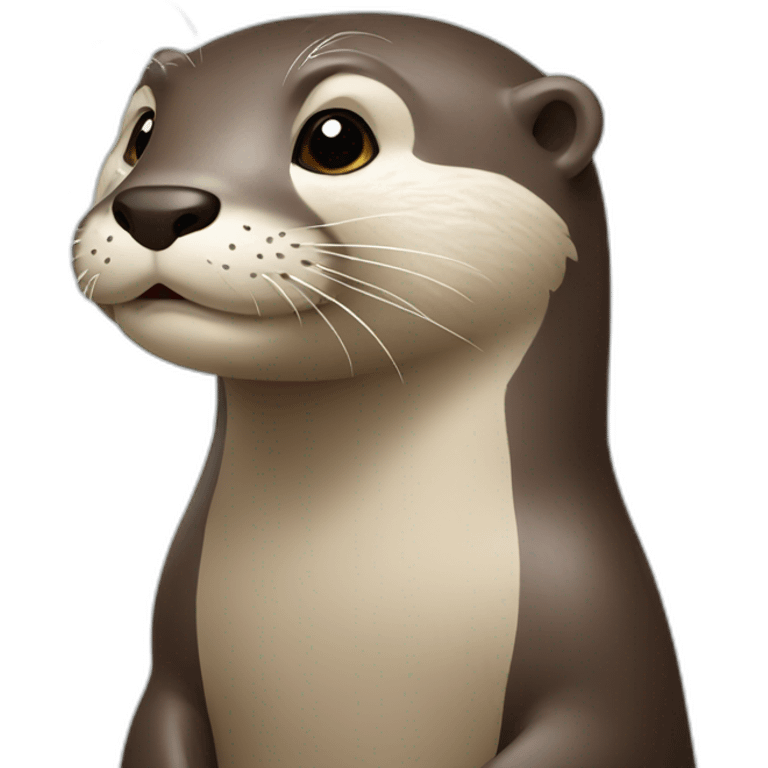 otter having an idea emoji