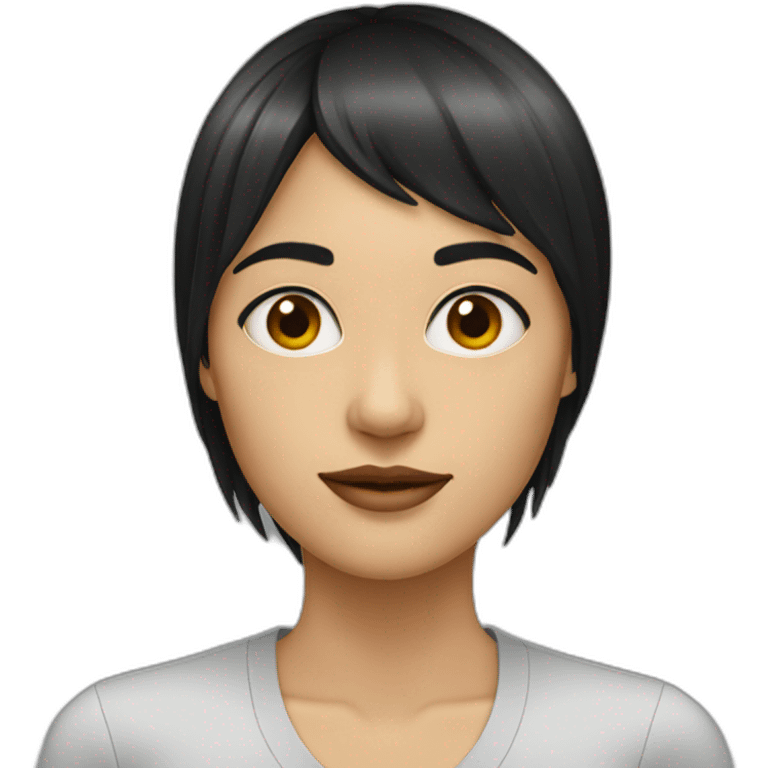 woman-with-black-hair-and-straight-fringe emoji