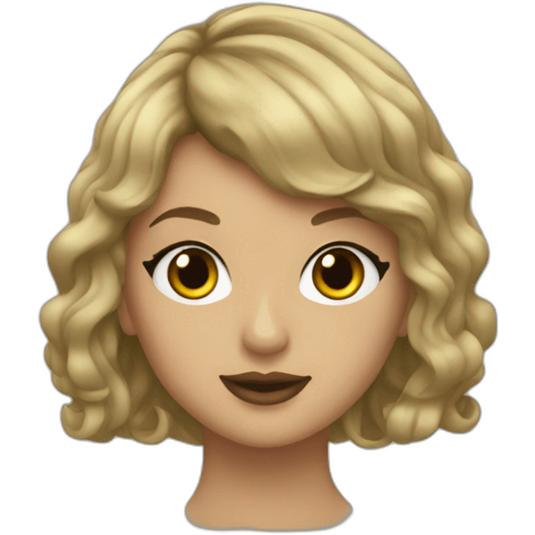 black Taylor Swift emoji