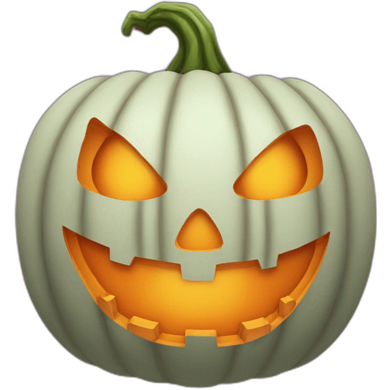 Jack o lantern emoji