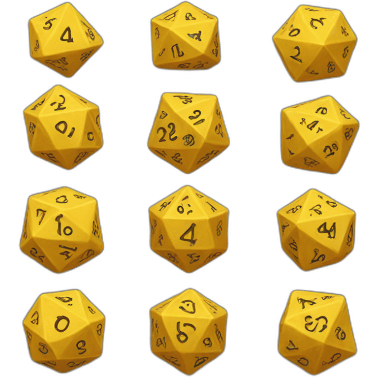 D20 emoji