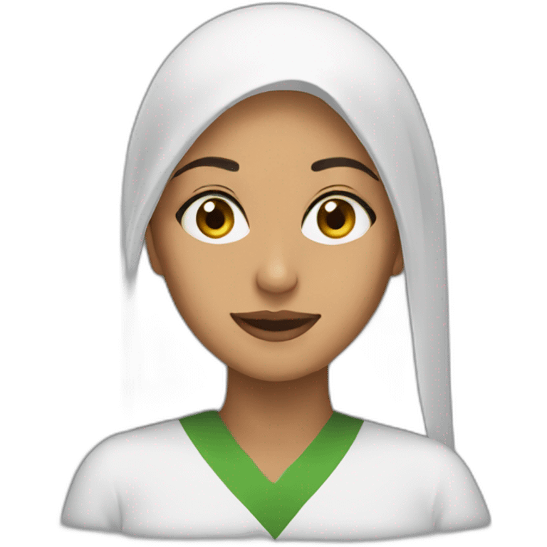 Saudi young woman emoji