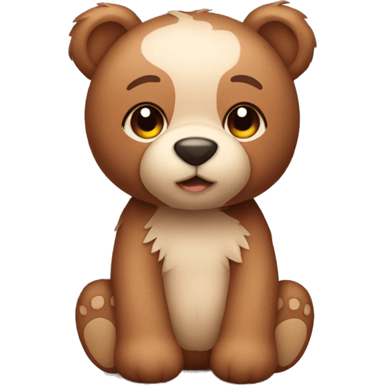 cutest teddy bear emoji