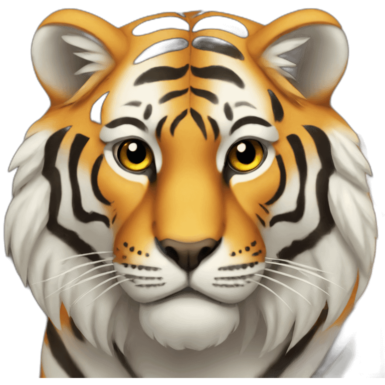 tiger lion  emoji