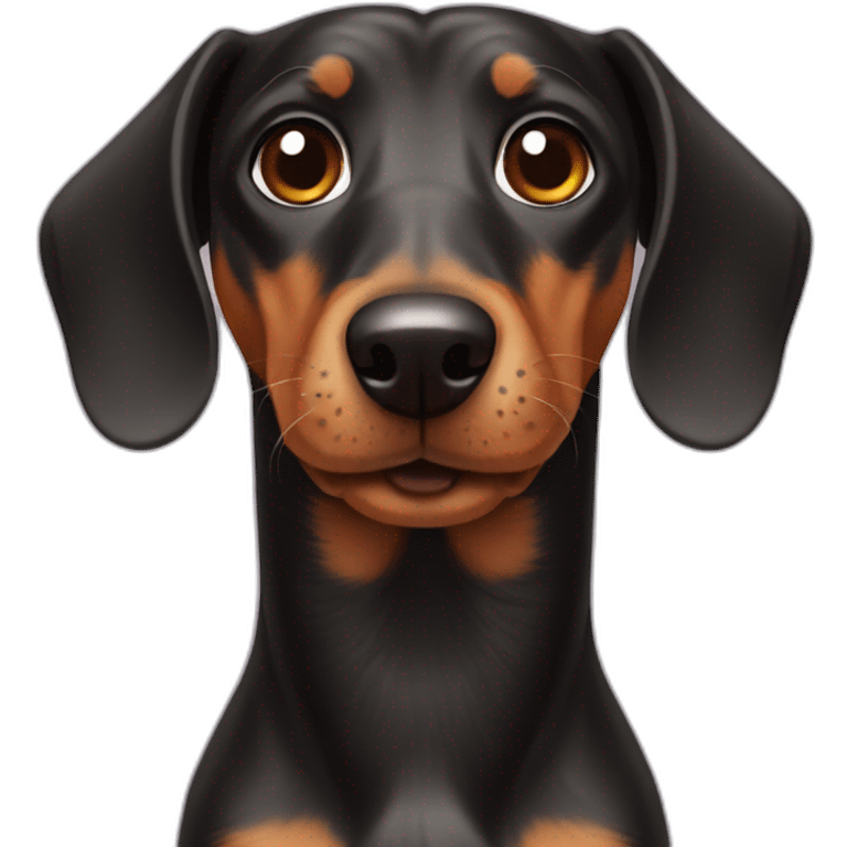 dog dachshund emoji