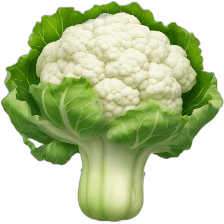 Cauliflower high detail emoji