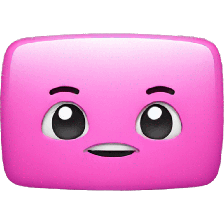 Netflix in pink  emoji